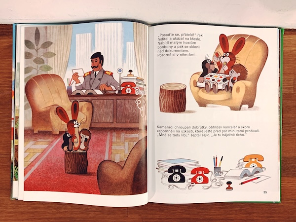 ズデニェク・ミレルの絵本 Zdeněk Miler: Krtek ve městě｜ albatros