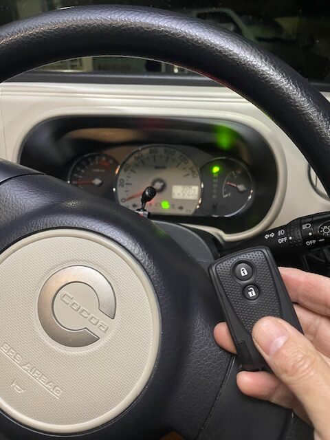 ミラココア スマートキー全紛失作製