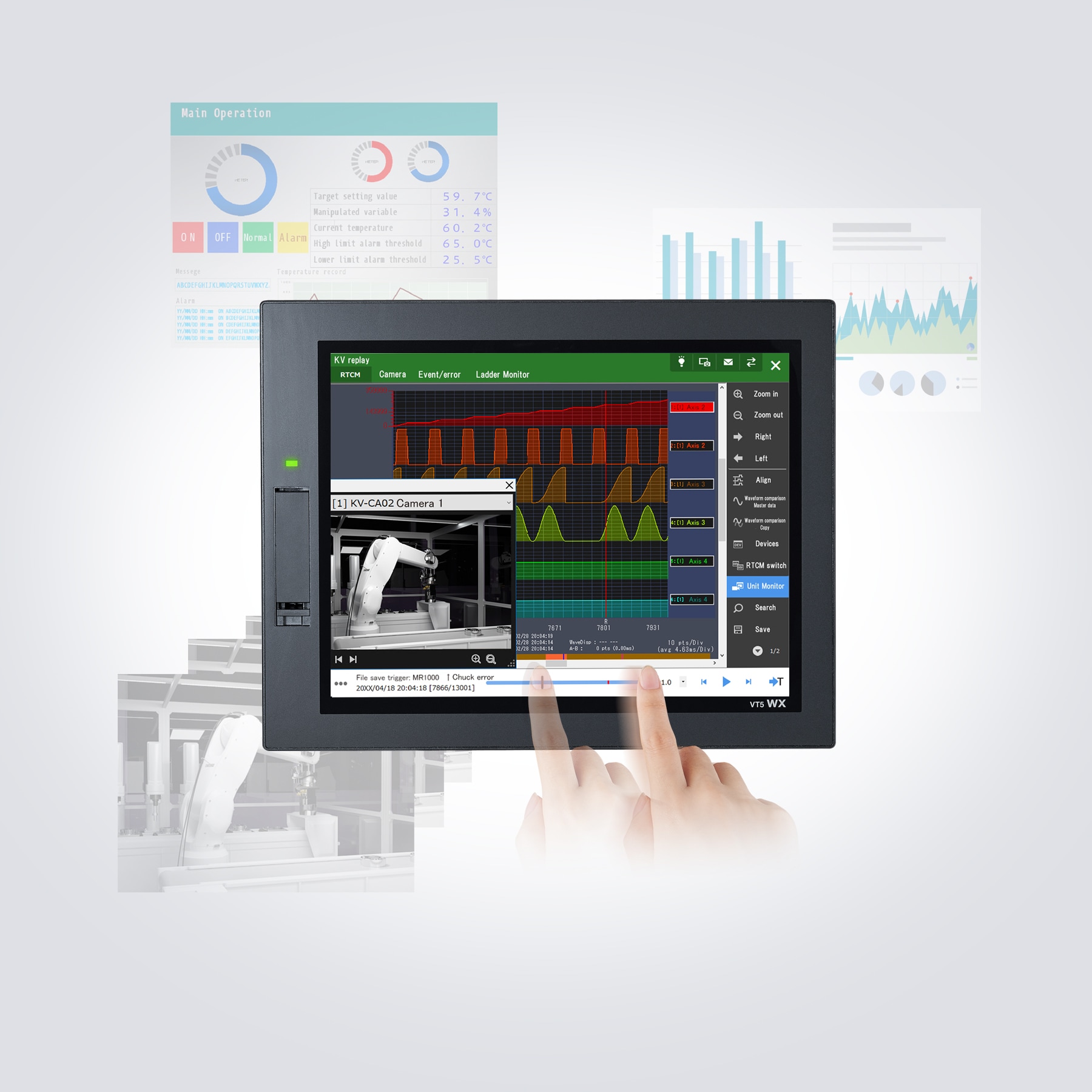 Touch Panel Display - VT5 series | KEYENCE America