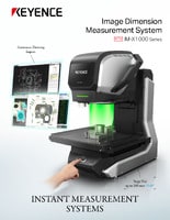Image Dimension Measurement System Scratch-resistant stage glass