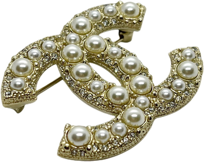 □シャネル□CHANEL□ブローチ□ココマーク□CCマーク□フェイクパール