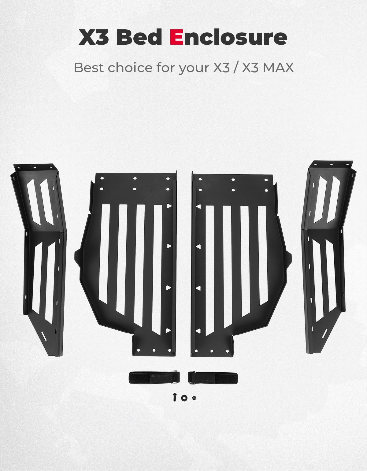 Front Lower Doors & Rear Cargo Tailgate for Can-Am Maverick X3