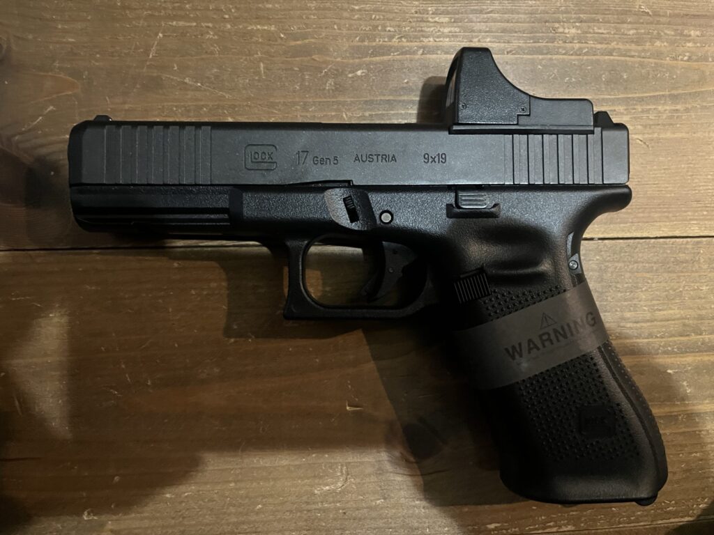 実射レビュー】東京マルイ GLOCK 17 GEN5 MOS マイクロプロサイト取付