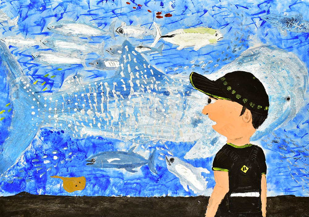 入賞作品｜第32回 夏休みに描く絵画コンクール｜神奈川県民共済生活