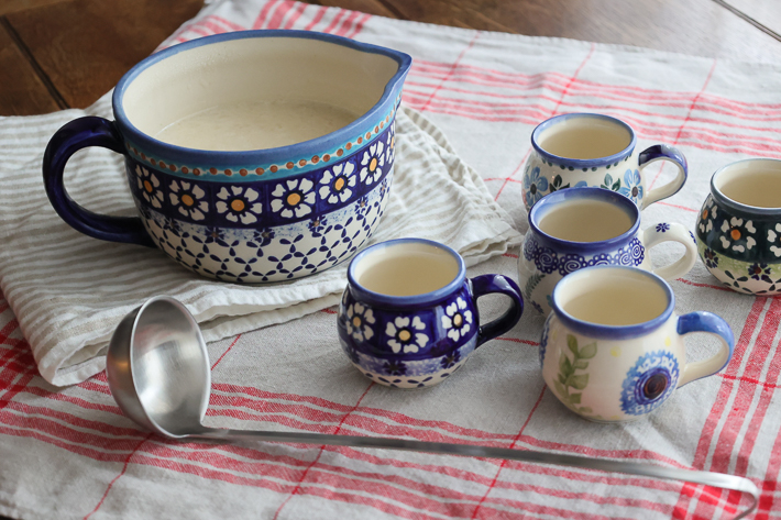 マグカップ（ミニ）ポーリッシュポタリー(ポーランド食器)