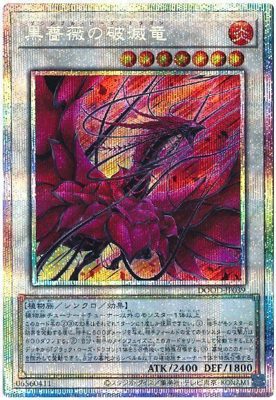 遊戯王】 黒薔薇の破滅竜 DOOD(1302)/プリシク の通販 - カーナベル