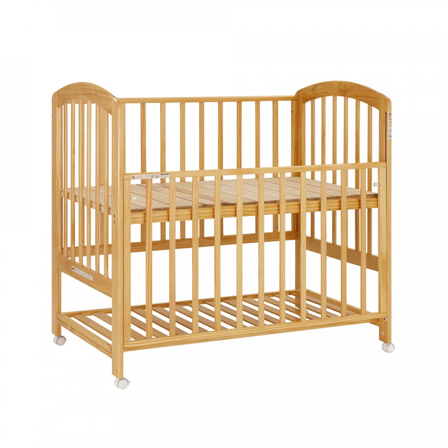 ハイポジションベビーベッドⅡ アーチ （ナチュラル）」について