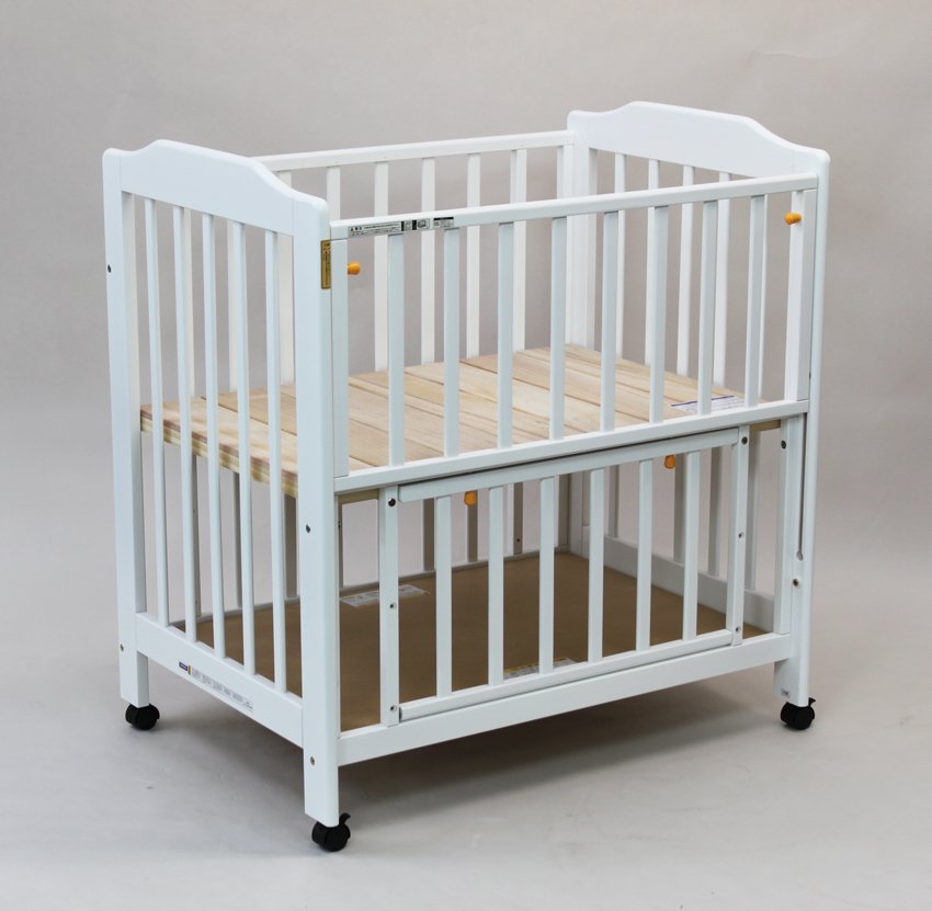 美品】KATOJI カトージ ベビーベッド +コンパクトベッド 日本製