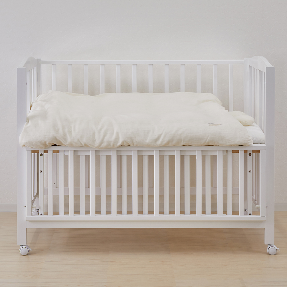 大阪市内引取限定】カトージ ベビーベッド＋組布団 セット KATOJI