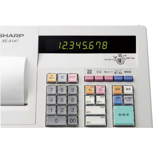 シャープ シャープ 電子レジスタ XE－A147の通販｜カウネット