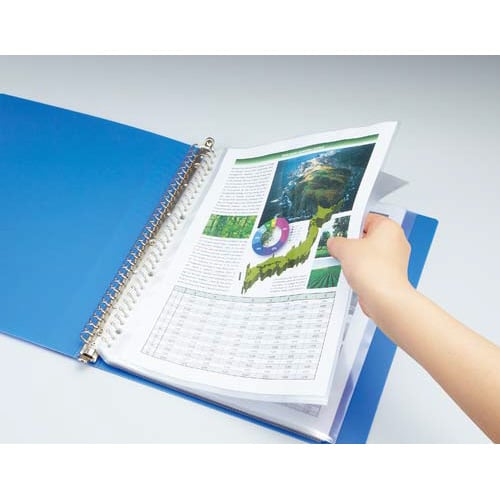 カウネット スットインリフィル A4タテ 30穴の通販｜カウネット