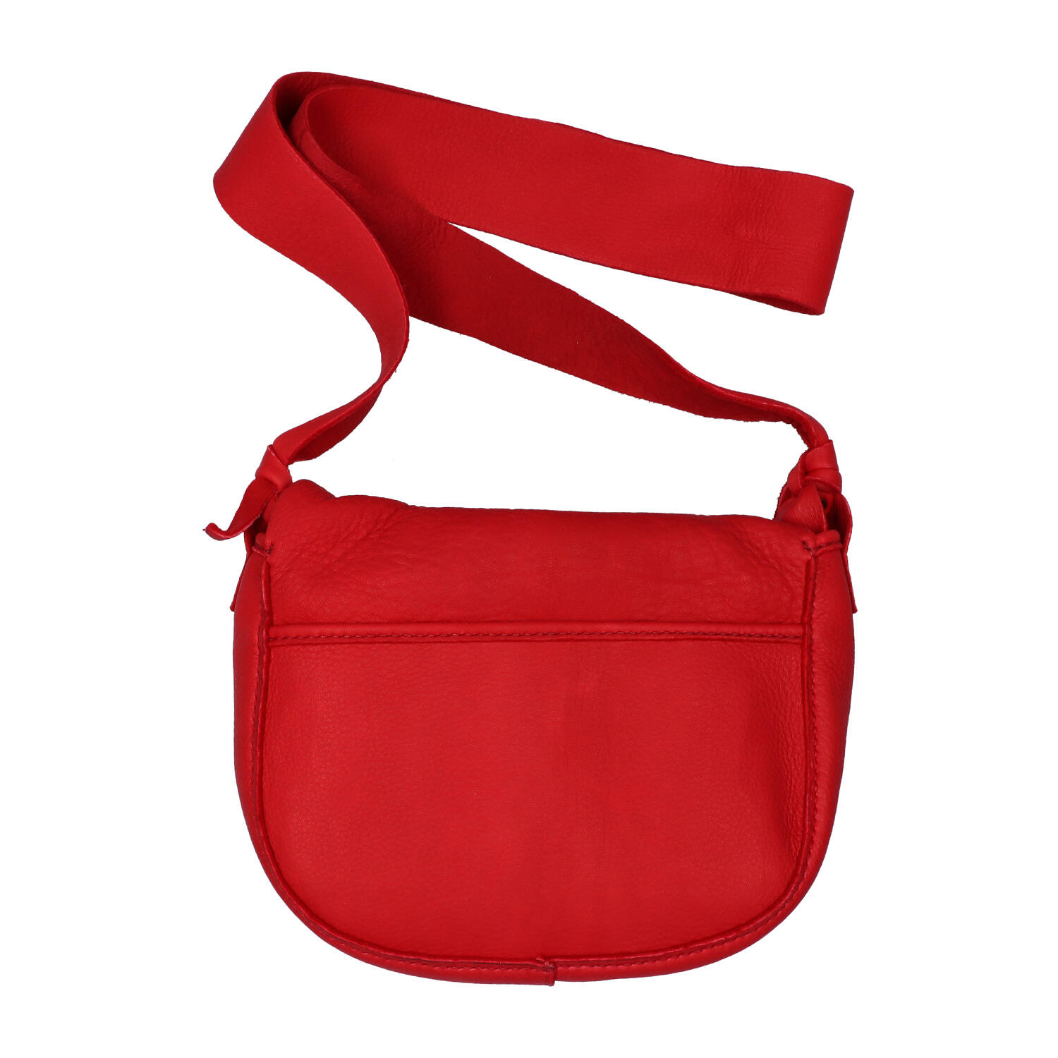 総手縫い鹿革断ち切り蓋付きショルダーバッグS | 株式会社 KAZINO