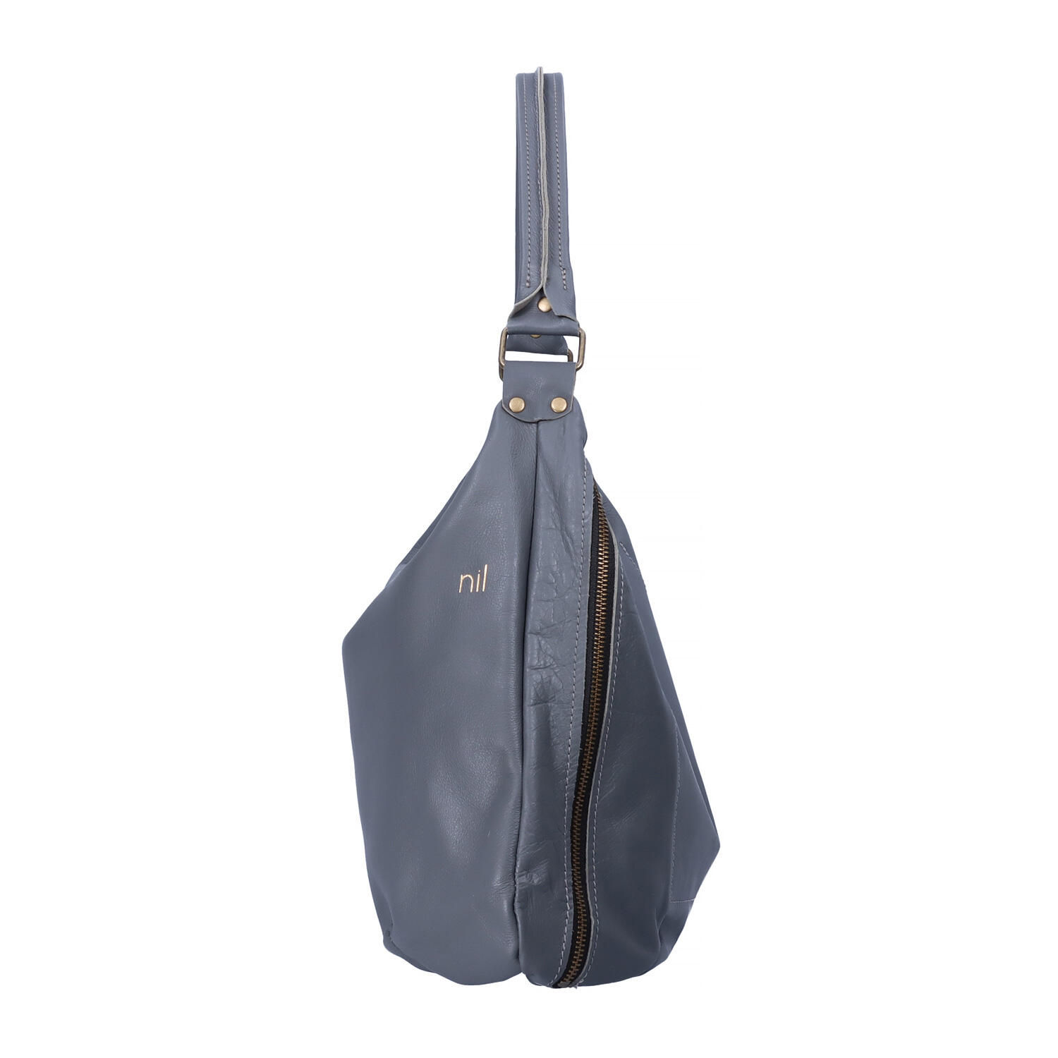 ワンハンドル 牛革 ショルダーバッグ M | 合同会社 エイチ | Japan