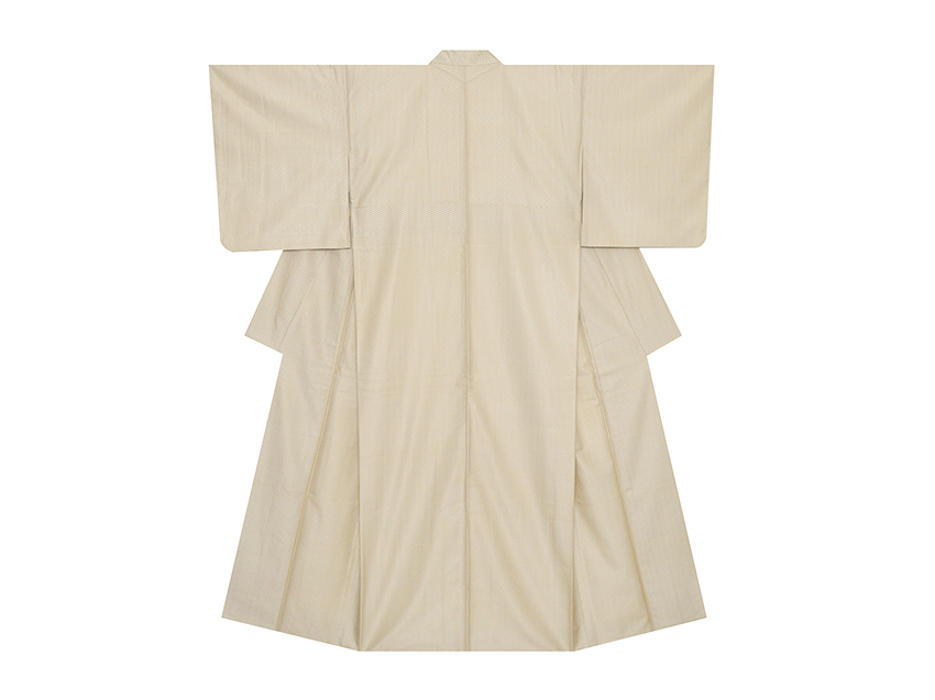 みちのく幻の紬 ふくら織着物 十六代馬下助左衛門作(l20_8150Ac) 着物紹介