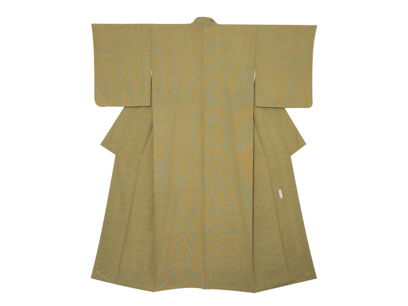 重要無形文化財伊勢型紙「錐通し」着物 人間国宝 六谷梅軒作(s92'136Tq