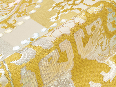 円文白虎錦」本袋帯 龍村平蔵製(K85860Fb) 特選きもの・帯紹介