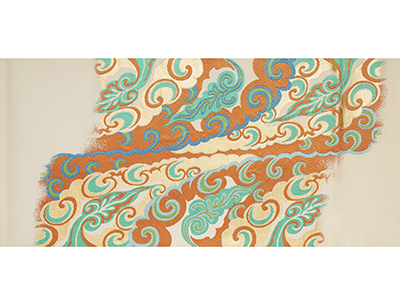 敦煌霊鳥文」本袋帯 龍村平蔵製(g85760sT) 特選きもの・帯紹介