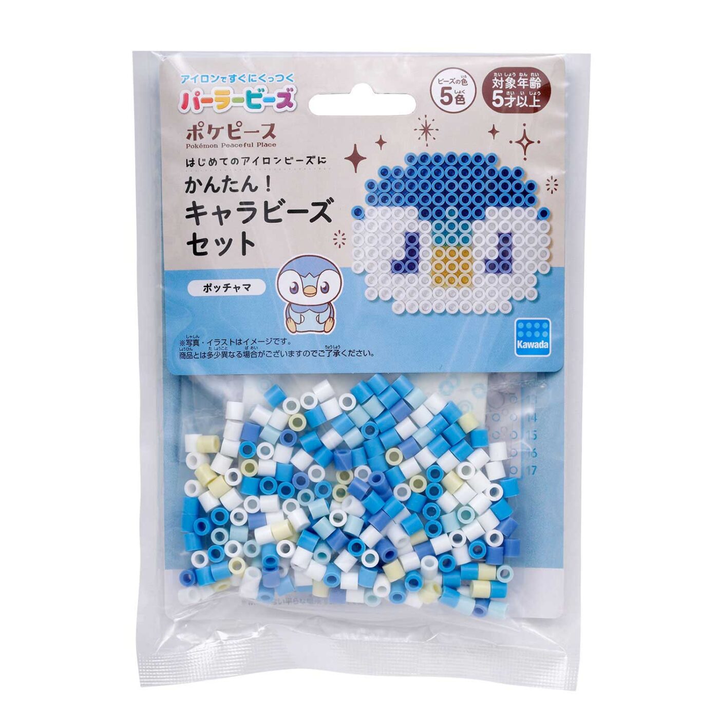 かんたん！キャラビーズセット ポケピース/ポッチャマ | PERLER BEADS
