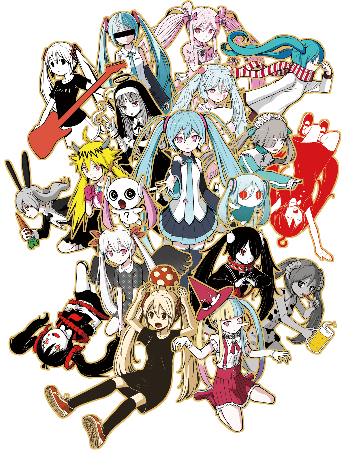 ピノキオピー 15th ANNIVERSARY書籍刊行プロジェクト | 河出書房新社