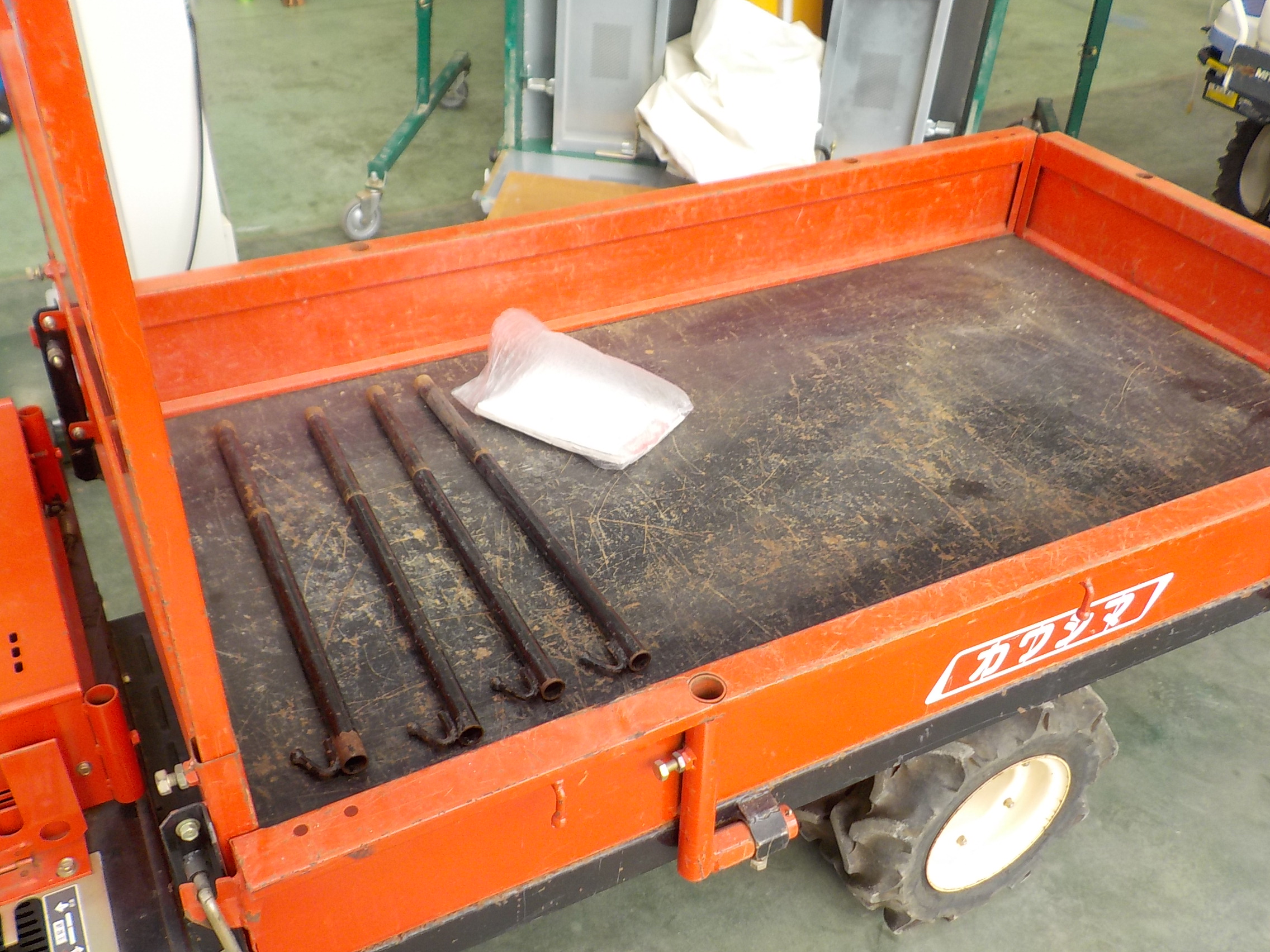 カワシマ 三輪運搬車 SC790BV 6.0PS 積載重量500㎏ 3輪 ホイール