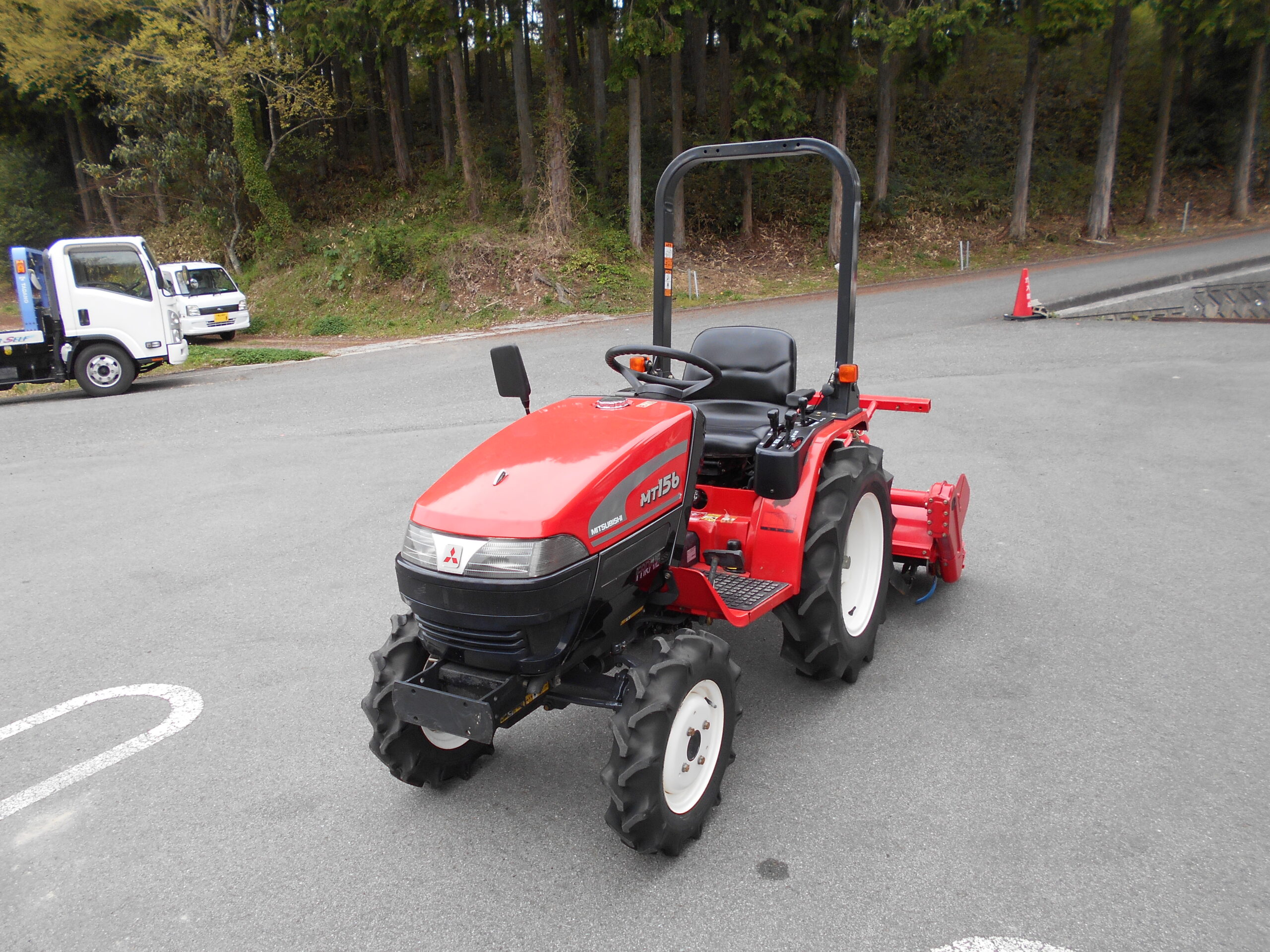 三菱 トラクター MT156P216S 15.5ps 使用時間283h 4WD 自動水平 自動深