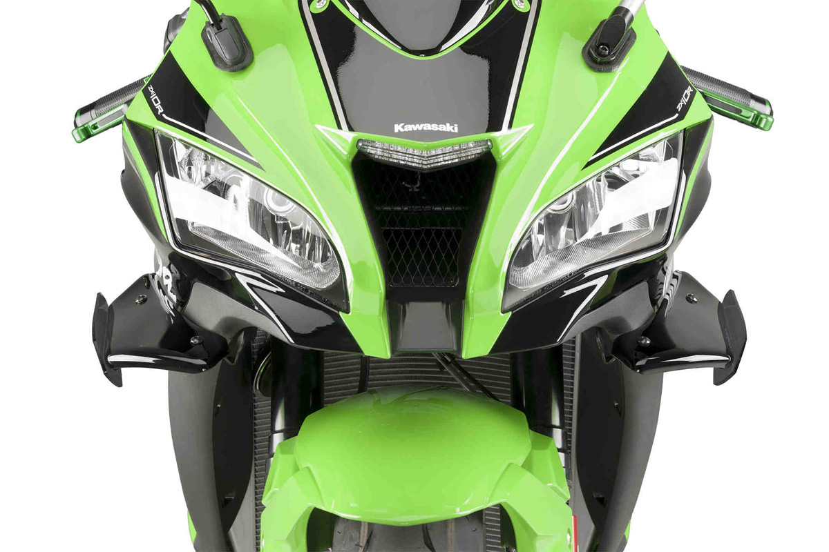 気分はSBKライダー!? Puigより、Ninja ZX-10R用サイドダウンフォース