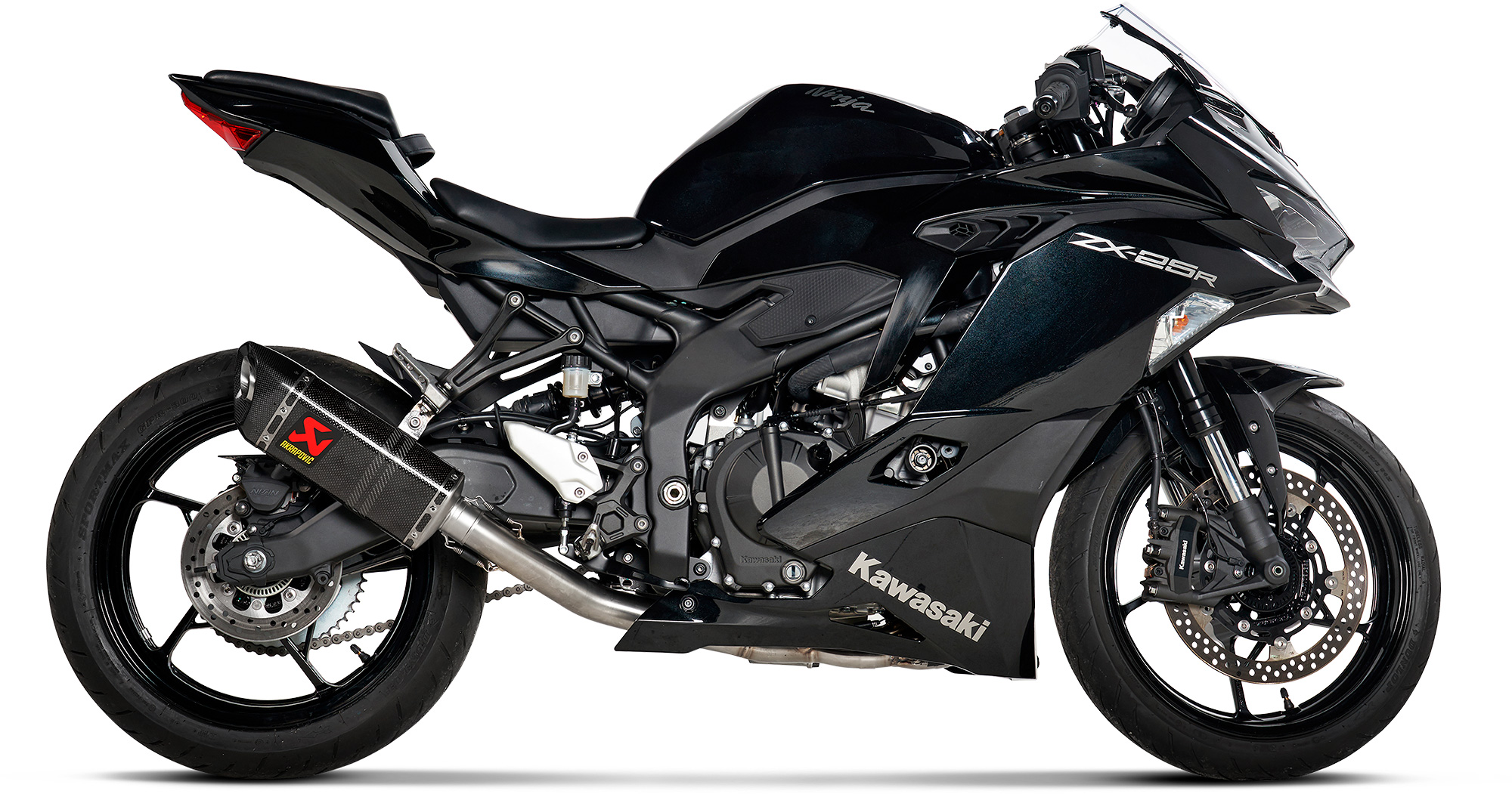 アクラポビッチからNinja ZX-25R用レーシングマフラーが登場 | パーツ