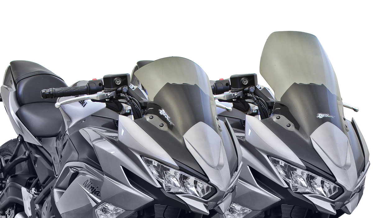 アクティブからNinja 650(20〜22年)用ゼログラビティ製スクリーンが新