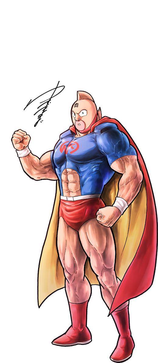 ゆでたまご先生描き下ろしの超人が初登場！ 『キン肉マン マッスル