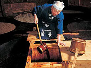 醤油絞り器 江戸時代から明治? 古民具 江戸醤油の復元 復元された