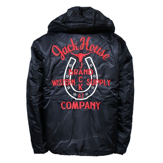 Gunz ガンズ 蹄鉄 ウエスタン コーチジャケット ジャンパー 裏ボア