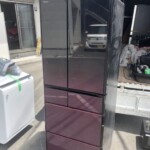 HITACHI（日立）517L 6ドア冷蔵庫 R-X5200E(ZV) 2015年製を練馬区にて