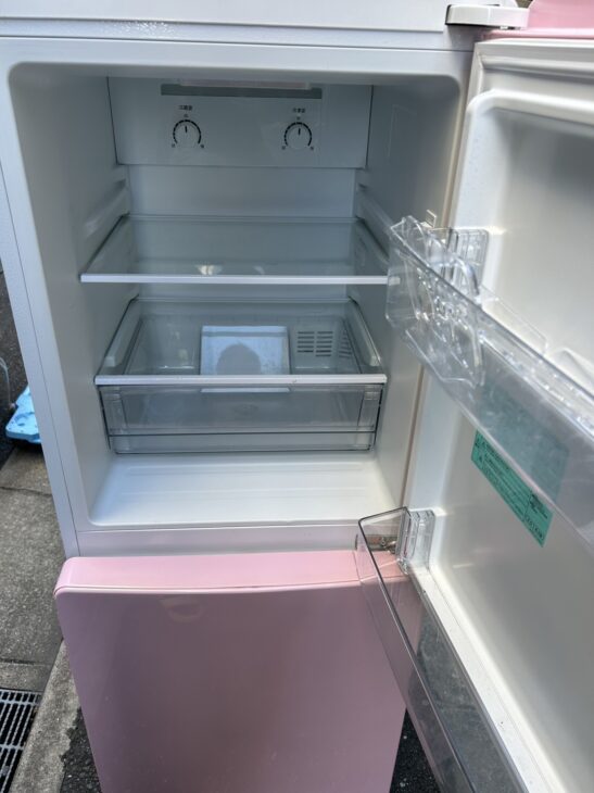 ピンク色の冷蔵庫 ハイアール JR-NF148A】をお引き受け！（東大阪市
