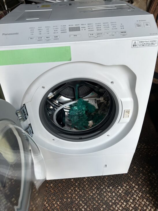 2023年式（ドラム洗濯機 NA-LX113BL パナソニック）大阪市へ出張でした