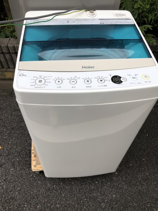 Haier ハイアール JW-C45A 分解洗浄済み洗濯機 Haier JW-C45A 4.5kg 全