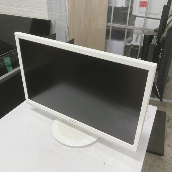 福島県田村市にてSHARP 液晶カラーテレビ 2T-C22AD 2019年製を出張買取