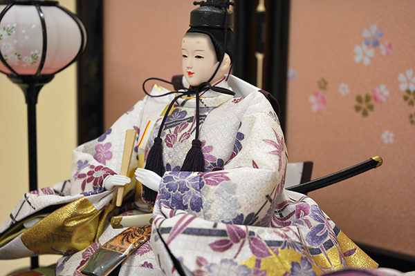 K-305 収納飾り 雛人形 金彩京友禅の衣装｜雛人形、五月人形、羽子板