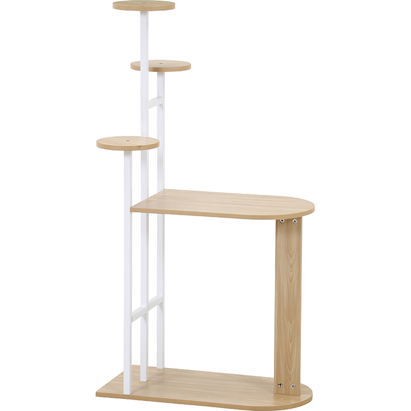 鉢置き台 ディスプレイ サイドテーブル 幅64cm 高さ120cmの通販情報