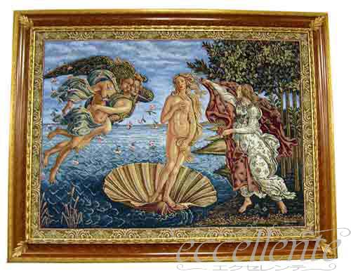 イタリア製ゴブラン織額絵