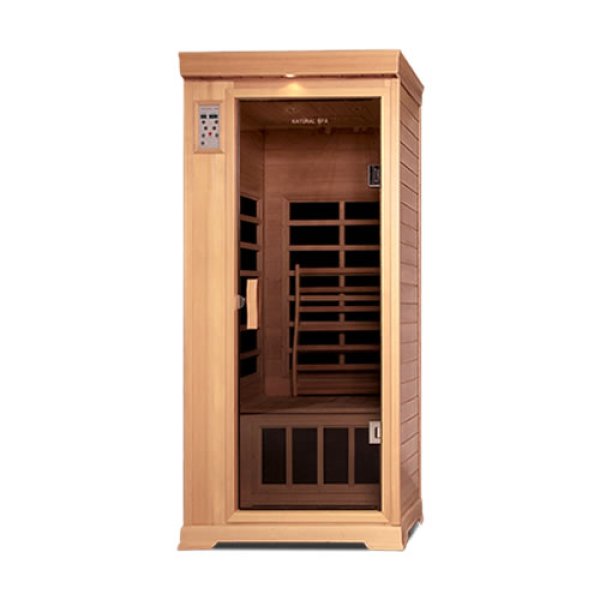 ナチュラルスパゆったり1人用」遠赤外線リラクゼーションサウナ 家庭用