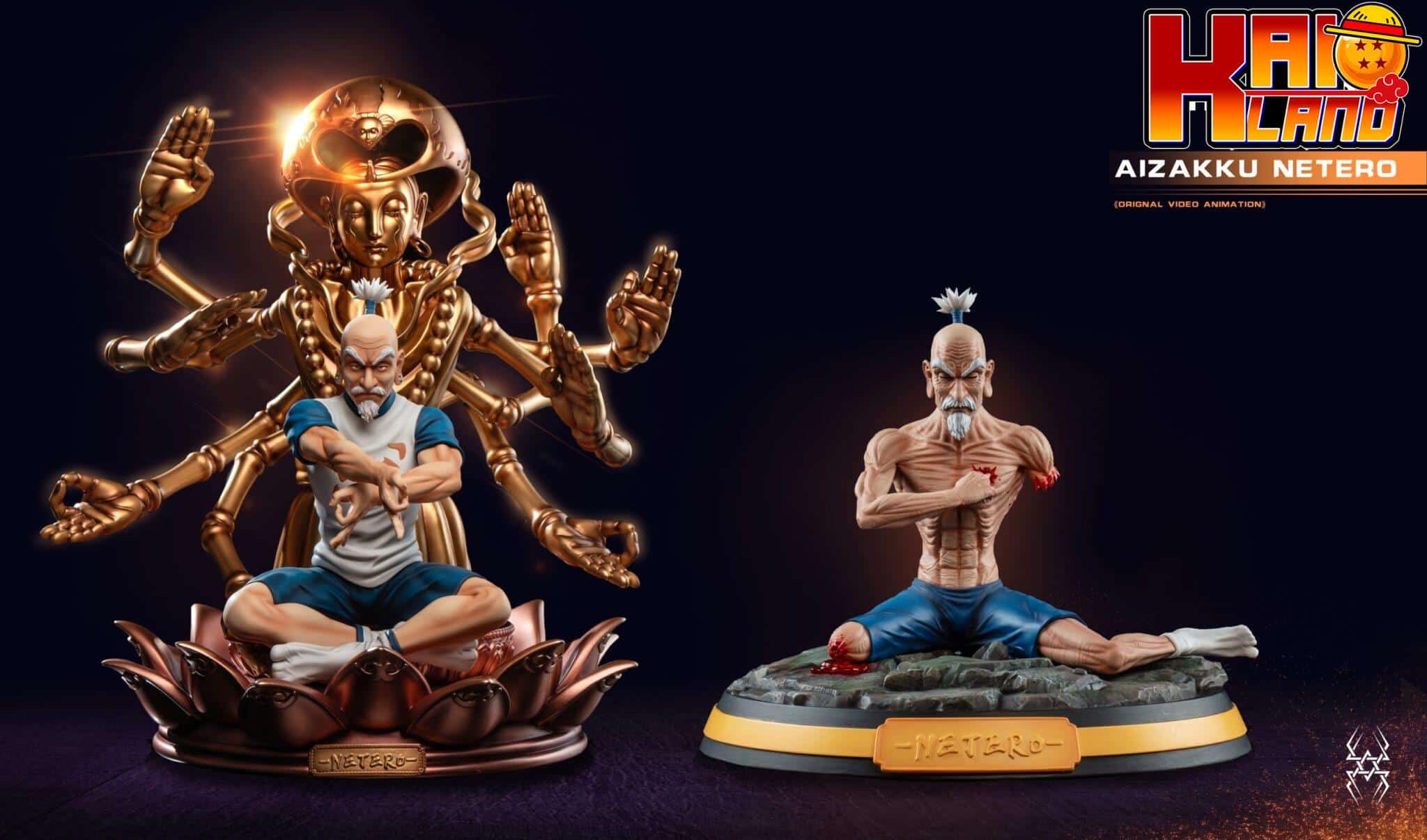 Hunter X Hunter YU スタジオ アイザック ネテロ V2 樹脂製スタチュー