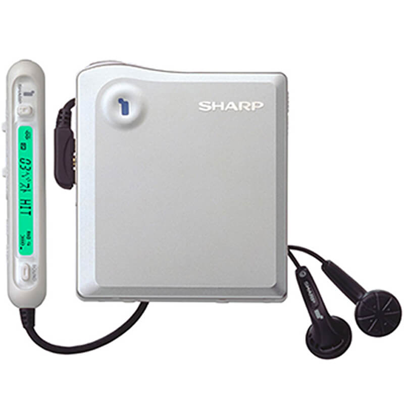 シャープ / SHARP / ポータブルMDプレーヤー / MD-DS33 / シルバー