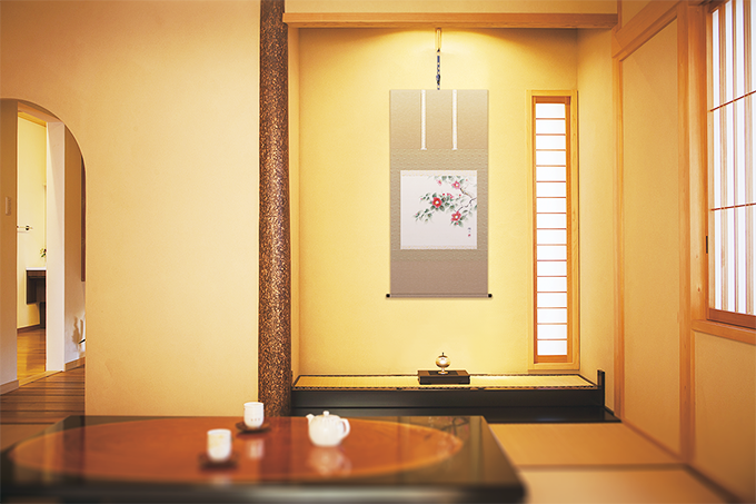 富士 稲垣雅彦 （尺八横）肉筆！ 富士 - 掛け軸（掛軸）販売通販なら