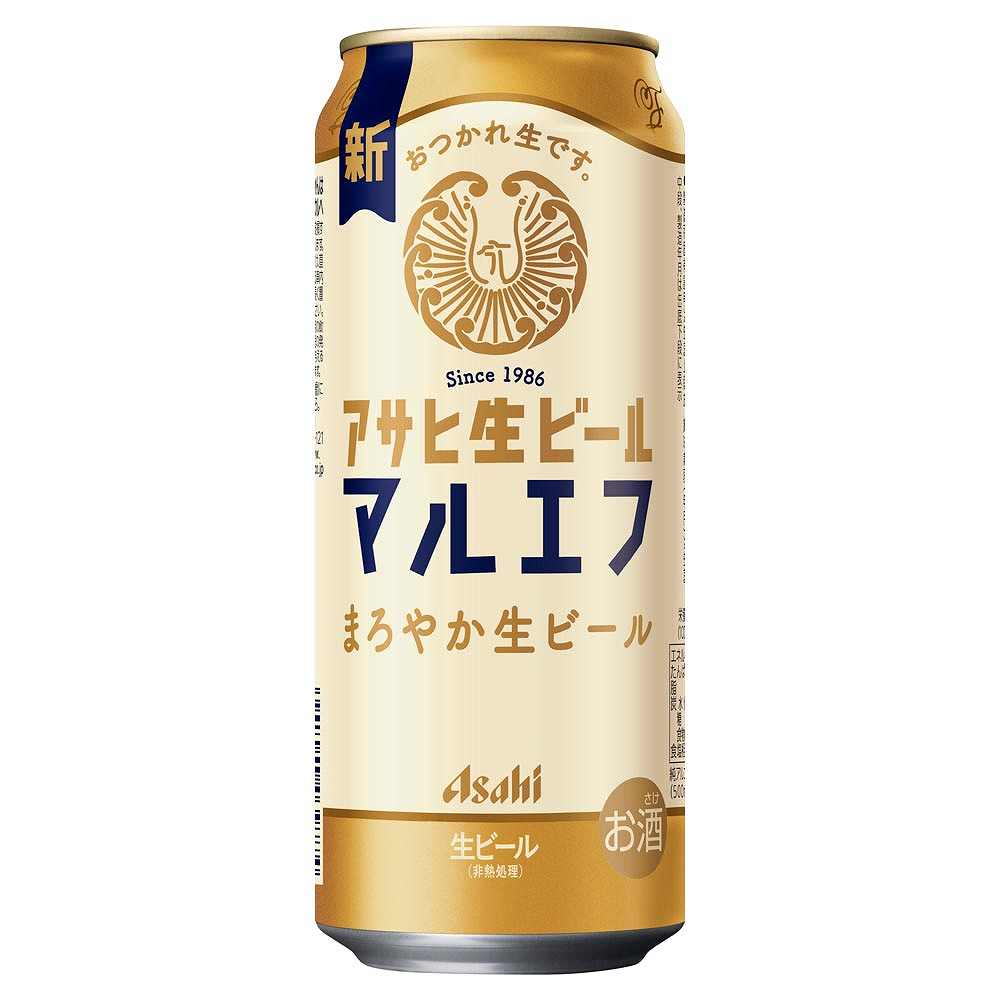 アサヒ 生ビール（マルエフ） 500ml缶｜格安・安いお酒の通販／配達