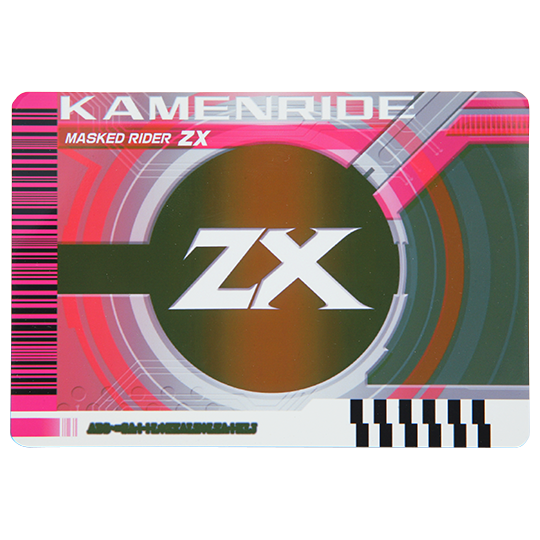 カメンライド ZX | 仮面ライダー図鑑 | 東映