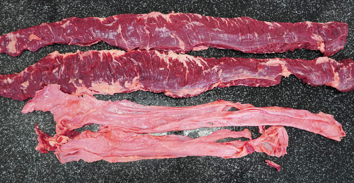 凍)グラスフェッドビーフシンスカート 約1.5～2kg NZ産ハラミ(不定貫