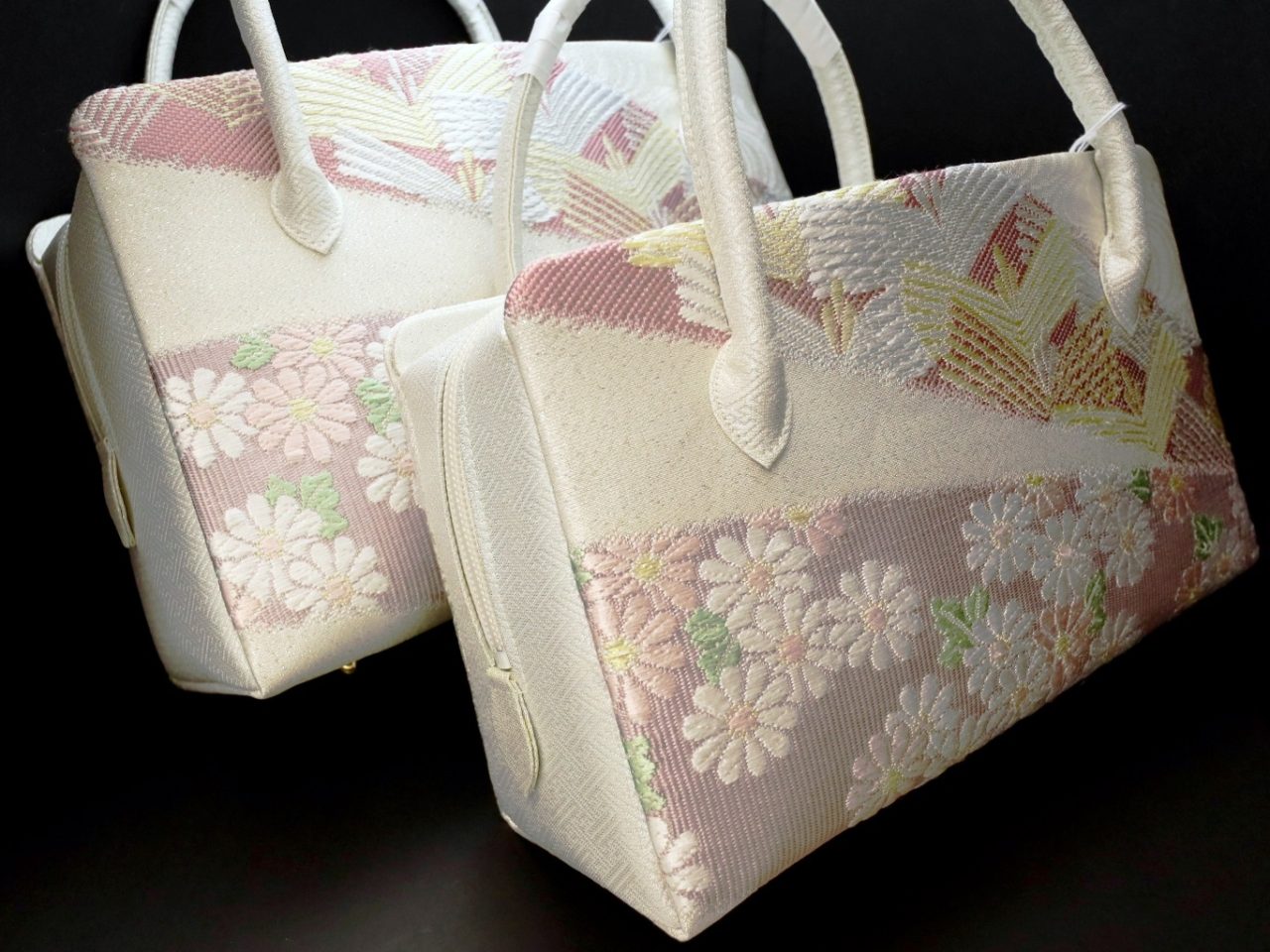 準礼装用和装バッグ2020｜利休バッグ八寸／九寸｜松、菊、流水