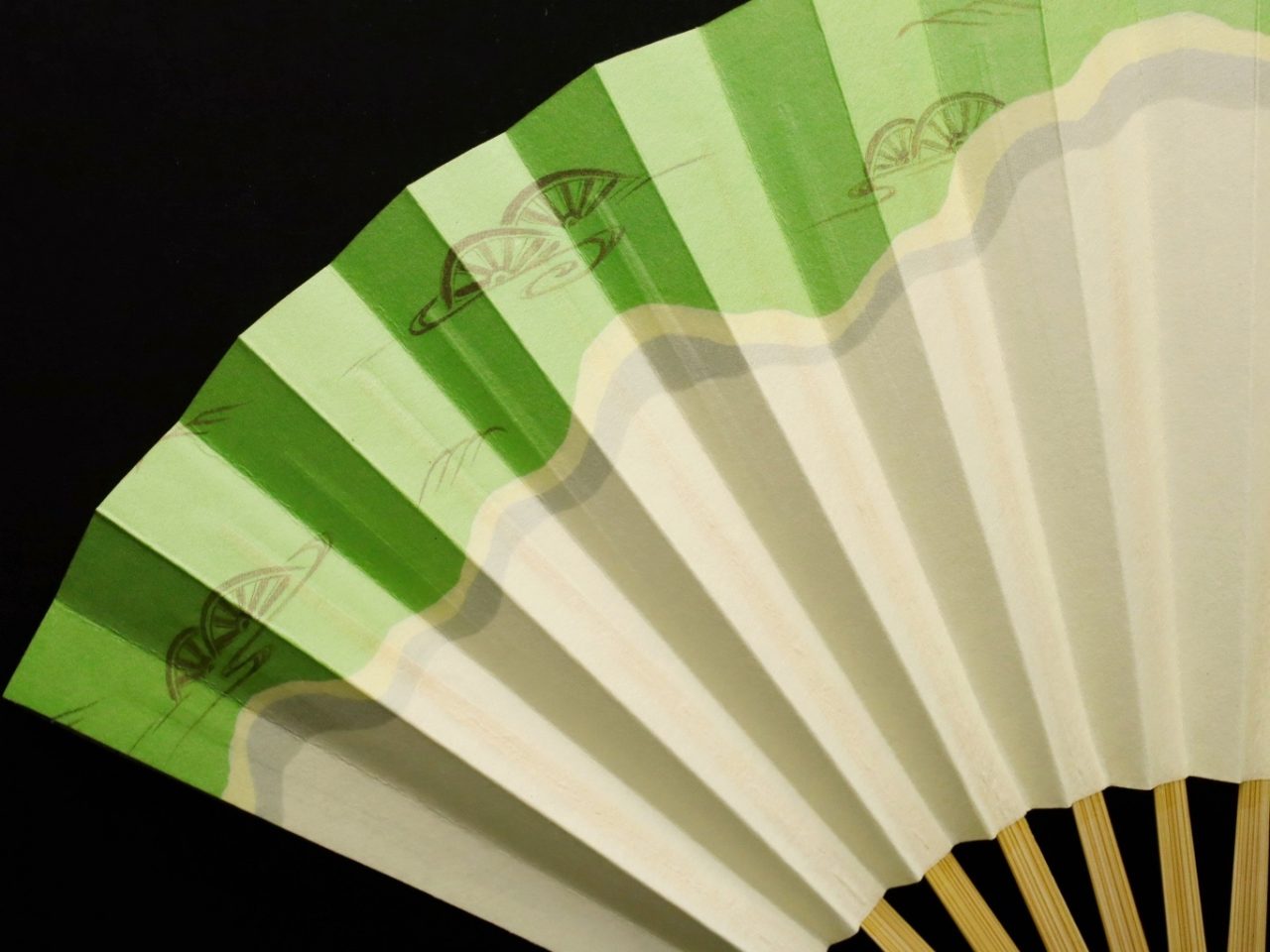 干支扇子2021｜新手扇・丑全4種｜茶席扇、裏千家、表千家、初釜