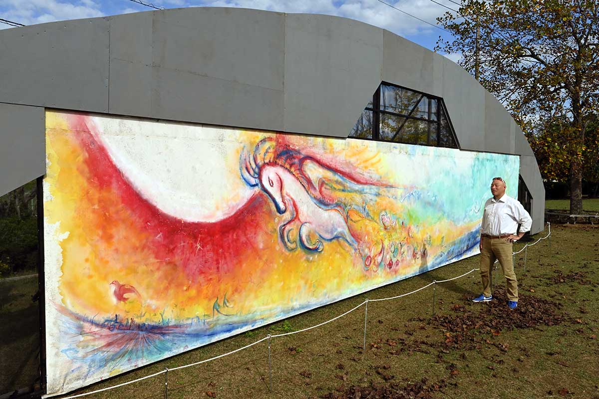 あさひの芸術祭（千葉・旭市） 震災遺構の仮設住宅をアート拠点に 減災