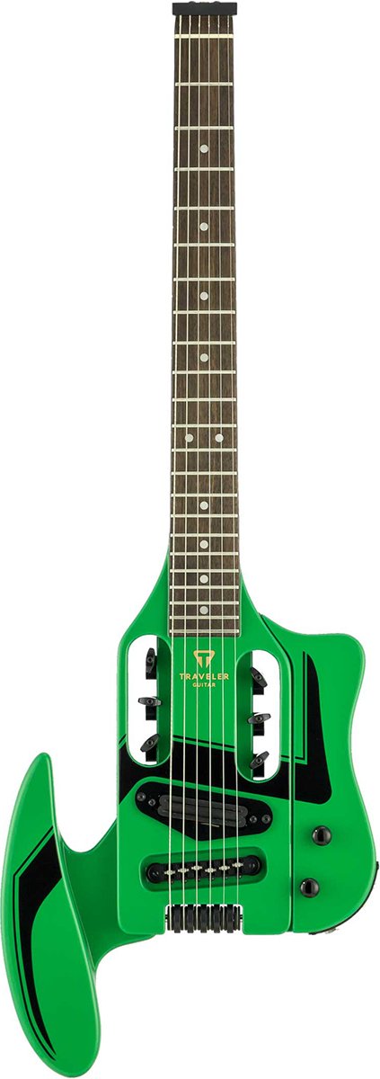 Speedster Deluxe Daytona Green | TRAVELER GUITAR | 取扱いブランド